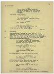 Moe Howard's 22pp. Partial Script Dated April 1936 for The Three Stooges Film ''A Pain in the Pullman'' -- With Annotations in Moe's Hand -- Likely Script Changes as Unbound -- Very Good Condition